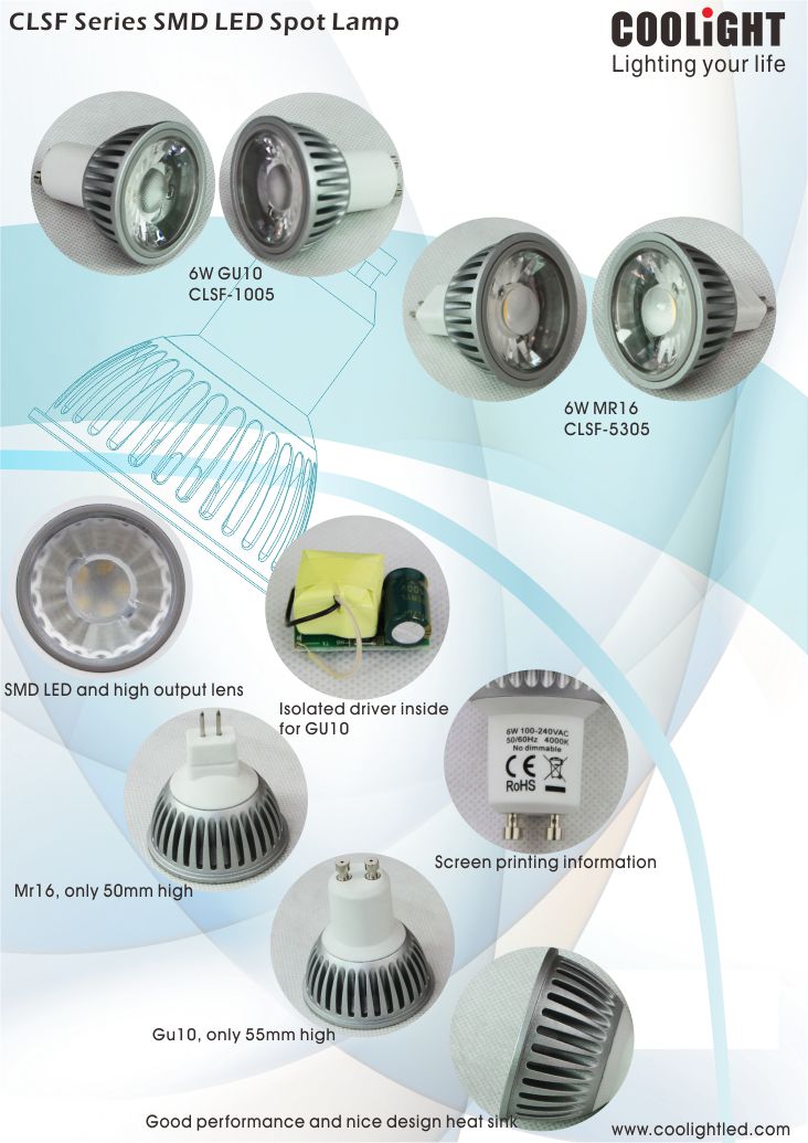CLSF series SMD LED Spot lamp